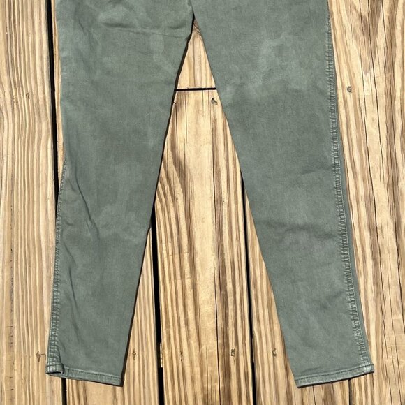 American Eagle AEO Next Level Stretch Hi Rise Jegging Jeans Green Womens Size 8 - Picture 6 of 9